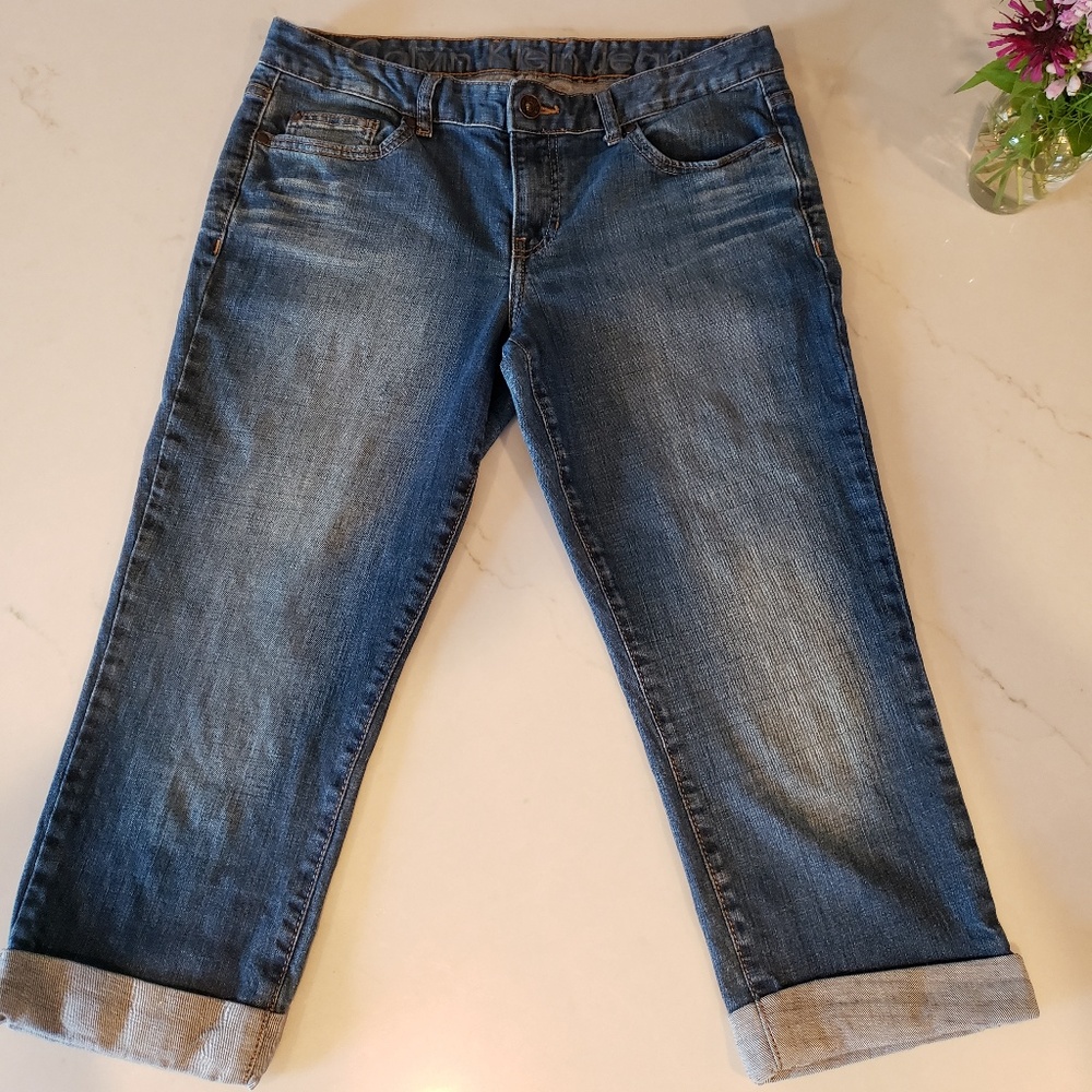 Calvin Klein Denim Capri